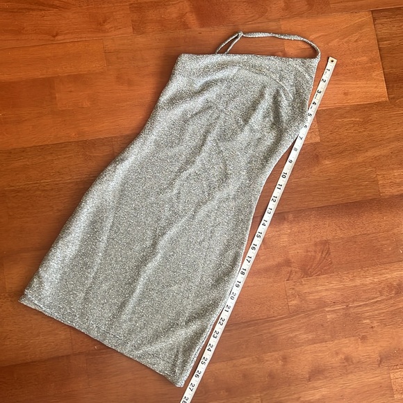 Princess Polly Silver Dress - Picture 6 of 8